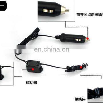 2016 New Car EL Wire5V 3 Meters EL Wire USB Inverter +Free Shipping photo-3