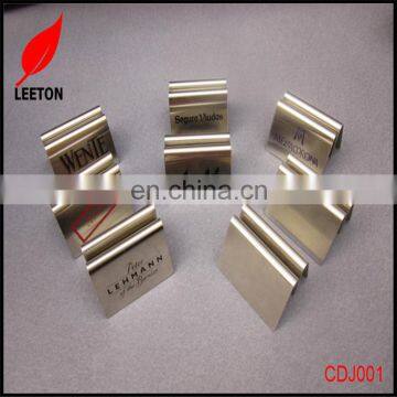 Factory custom stainless steel menu holder