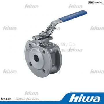 Wafer Type Stainless Steel Ball Valve Full Port PN16/40 （ISO-Direct Mounting Pad）