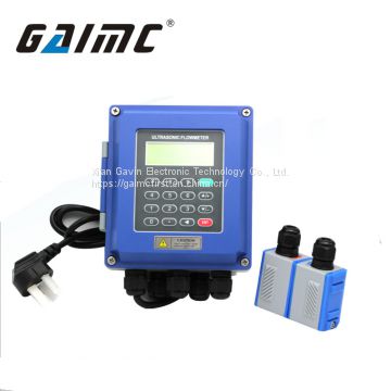 GAIMC Transit-time 4-20mA output digital ultrasonic water flow meter price list