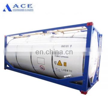 25000 Liters Tank Container for Concentrated Sulfuric Acid and Hydrochloric Acid