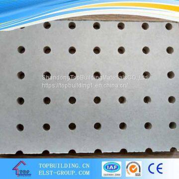 Perforated Gypsum Ceiling Tile / Acoustic Gypsum Ceiling photo-3