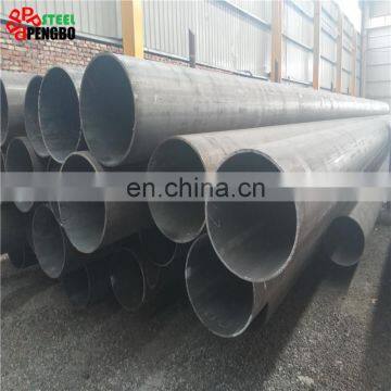 Stpg370 Astm A106 Sch40 Large Diameter Black Seamless Carbon Steel Pipe photo-2