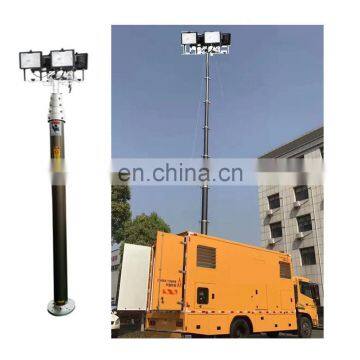 Trailer Mast Truck Mast Vehicle Mounted Emergency Ambulance Telescopic Mast