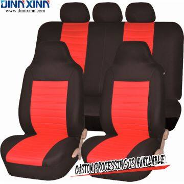 DinnXinn Lincoln 9 pcs full set sandwich pink car seat covers manufacturer China