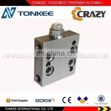 Hydraulic excavator PC200-6 self relief valve assy PC200-6 relief valve