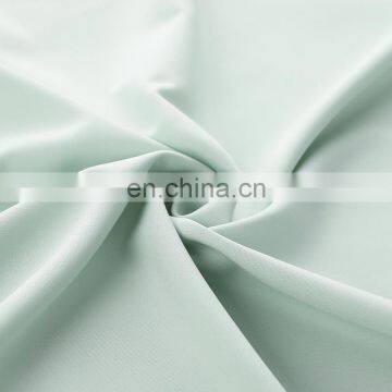 High Quality 100D Polyester 4 Way Stretch Fabric Plain Woven Polyester Spandex Fabric Fashion Textile Material photo-4