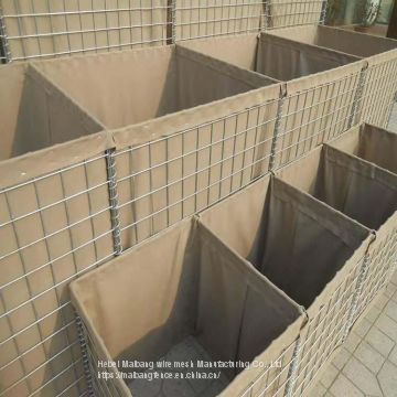 explosion-proof wall ，gabion box ,hesco bastion wall