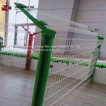 Home Outdoor Decorative Welded Wire Mesh Metal Curved Panel 3D Garden Fence photo-3