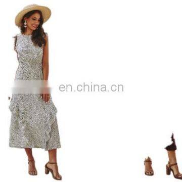 Independent Designer Women's Clothing Brand Explosion Models 2020 Spring and Summer New Ruffled Dress photo-3