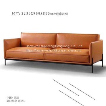 Hot sell Italian sofa 3seater HF-L594