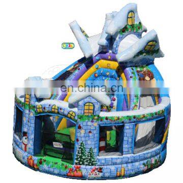 Christmas  inflatable fun city for sale