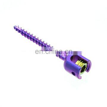 Hot Sale Spinal Surgery Monoaxial Pedicle Screw for Screws Spine Surgeries Orthopedic Medical Surgery Implants photo-3