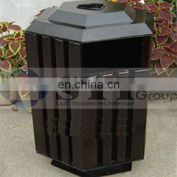 Painted Trash Can with Ashtray of SYI GROUP