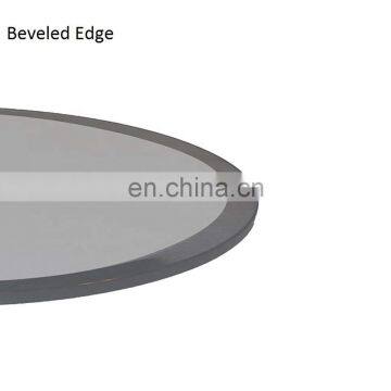 12mm thick tempered glass dining table top 10mm black tempered glass