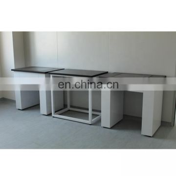 Laboratory all steel anti-vibration table lab worktable balance table