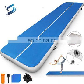 5m 6m 10m 12m 15m Inflatable Gym Mat,Inflatable Block Tumble Air Track Tumbling Mat,Mini Cheap Air Gymnastics Floor