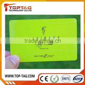 Promotional High Quality id Business Pvc Card With Embossed Number and Sticker photo-2