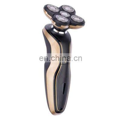 5 heads ergonomic movable design whole body wash long work time widely-used electric shavers