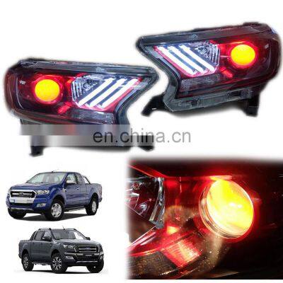 KB3Z-13008-F Or KB3Z-13008-G Red LED Lamp Projector DRL For Ford Ranger XLT PX2 2015-2019 Auto Headlight