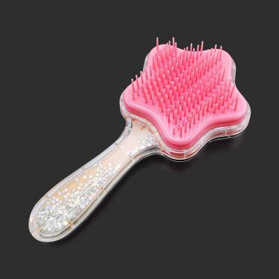 Bristle Boar Cushion Anti Static Ceramic Plastic Hair Brush photo-3