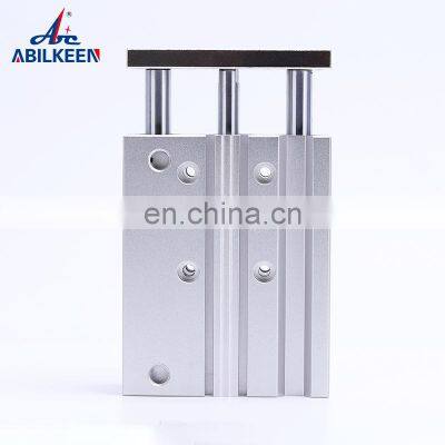 TCM TCL Compact Guide Cylinder Stroke 10-150mm Thin Cylinder With Rod Three Axis Three Bar TCM12X50S TCL12X20S photo-3