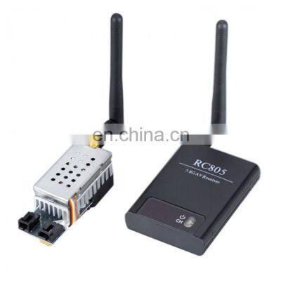 5.8Ghz 2000mW Wireless Audio Video AV long range TS582000 FPV vtx Transmitter and RC805 Receiver kit for Multicopter