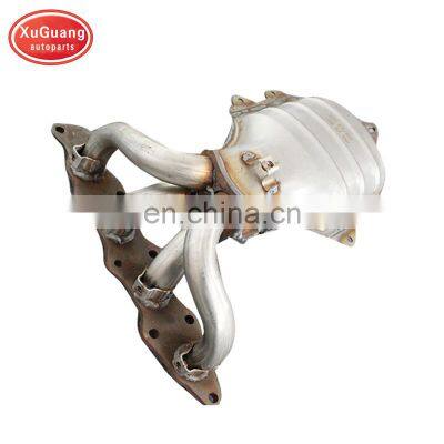 XUGUANG Hot sale engine stainless steel exhaust manifold exhaust catalytic converter for CHANGAN Alsvin old model