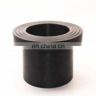 HDPE PE100 injection butt fusion STUB end flange 8 inch 16mpa