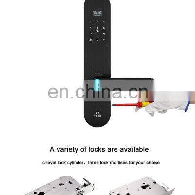 Smart Lock Anti-theft Keyless Fingerprint App For Home Finger Wi-Fi Digital Lock for Tuya TT Smart Door Lock photo-4