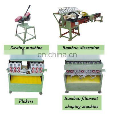 India Raw Material Bbq Skewer Round Agarbatti Incense Stick Production Line