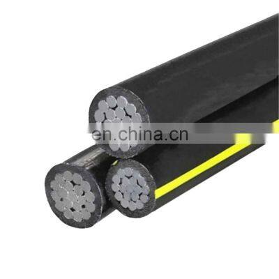 Hot Sale ABC Bundle Cable Assembled Cores 0.6/1kv Low Voltage 3 Phase Overhead Abc Cable Aluminum Conductor Cable Price