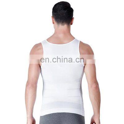 Men's Slimming Body Shaper Compression Vest Tummy Control Shapewear Man Bodywear Abdomen Underwear photo-2