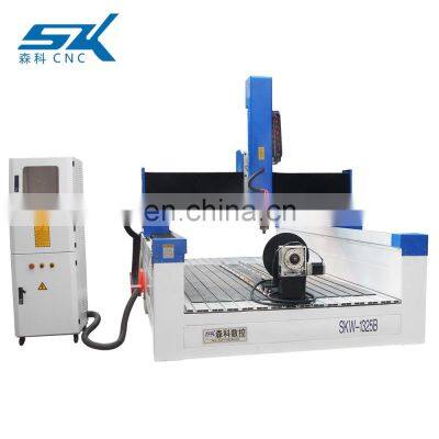 Factory Price 4 Axis EPS Styrofoam Woodworking Milling Machine With Rotary Axis CNC photo-4