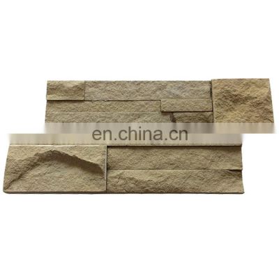 Exteior Natural Culture Stone Wall Cladding,yellow culture Sandstone for garden decorate