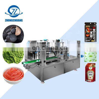 1Kg Sugar Spices Powder Servo Packaging Flow Seeds Nuts Dry Food Water Packet Machine Sachet Packing