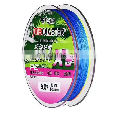 pe braided fishing line tca 20lb pink flourocarbon fishing line