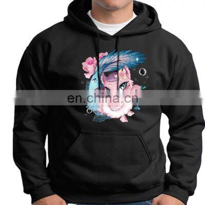 Wholesale custom Unisex Design Long Sleeve Sweatshirt Sublimation Printed Pullover Hoodies Men