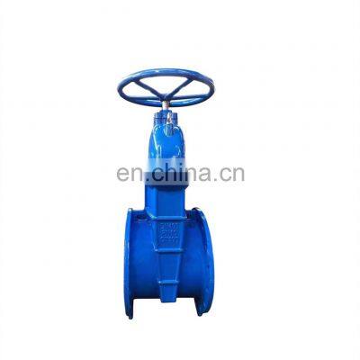 DN100 ductile cast iron pneumatic knife gate valve PN100