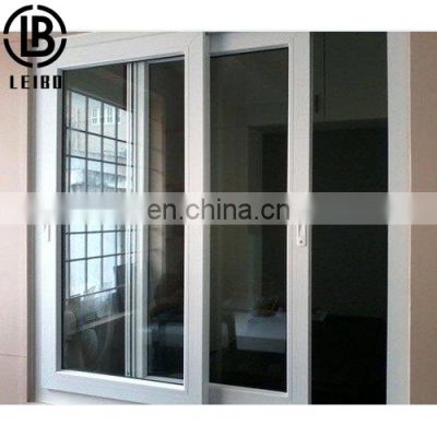 High Energy Saving UPVC PVC Small Sliding Window with double Glass