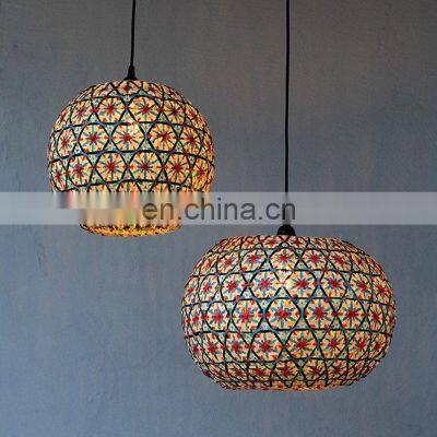 Woven Bamboo Hanging Ceiling Lampshade Cheap Wholesale