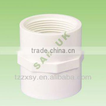 HIGH QUALITY PVC-U PLASTIC PIPE FITTING THREAD NIPPLE