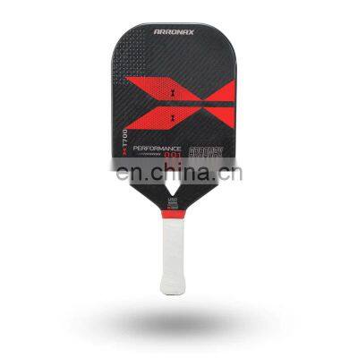 3K/12K/18K QuadCarbon Skin Elongated Handle Massive Stability Power Model Pickleball Paddle USAPA