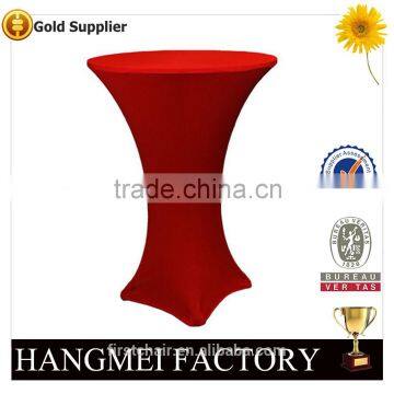 Best sale high bar cocktail table cloth for wedding