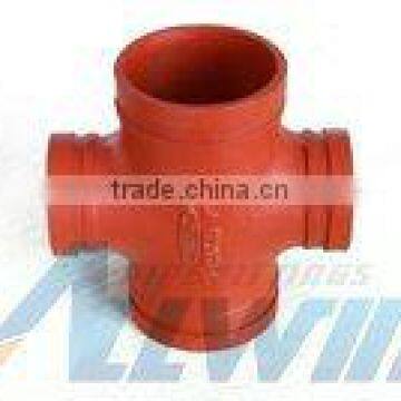 ductile iron Grooved cross