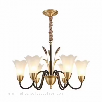 Modern European Style Living Room Bedroom Chandelier Fixture