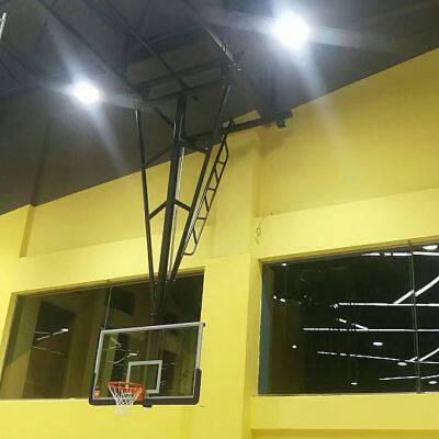 Ceiling Mount Suspended Basketball Hoop FIBA Approved Basketball Goal Hoop System photo-3