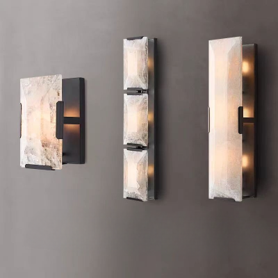 Modern Luxury Alabaster lamp? hotel wall sconce Artdecolite lighting