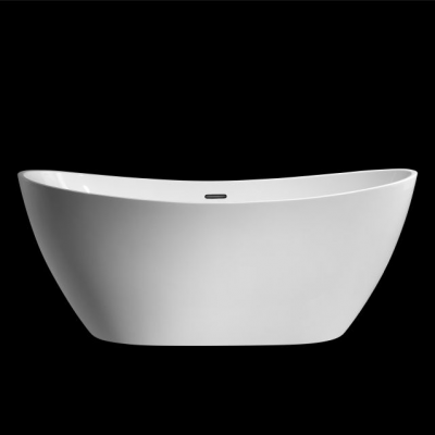 New Design Bathroom Acrylic Freestanding Bathtub for One Person Bath Tub for Adult photo-5