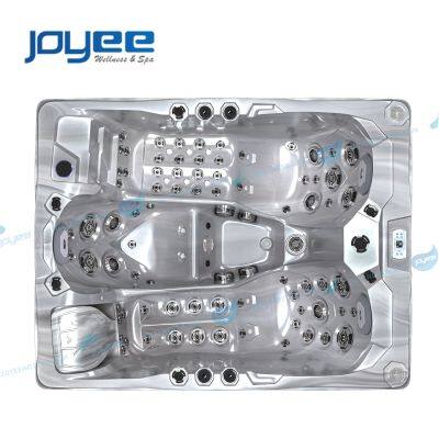 Joyee Factory Best OEM China Hot Tub Garden 3 People Top Outdoor Spa Hottubs Manufacturer I Model: Bern photo-2